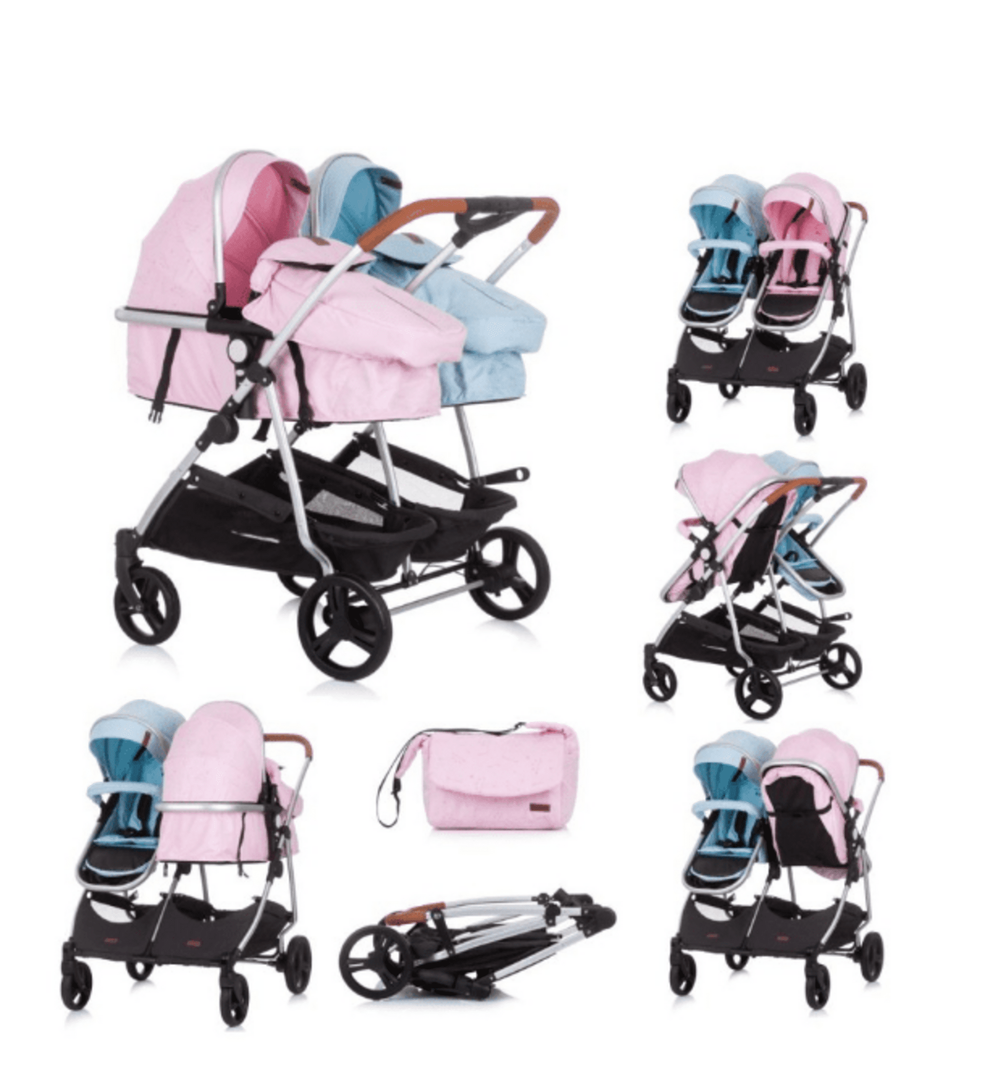 CARRITO GEMELAR 2 COLORES - 8