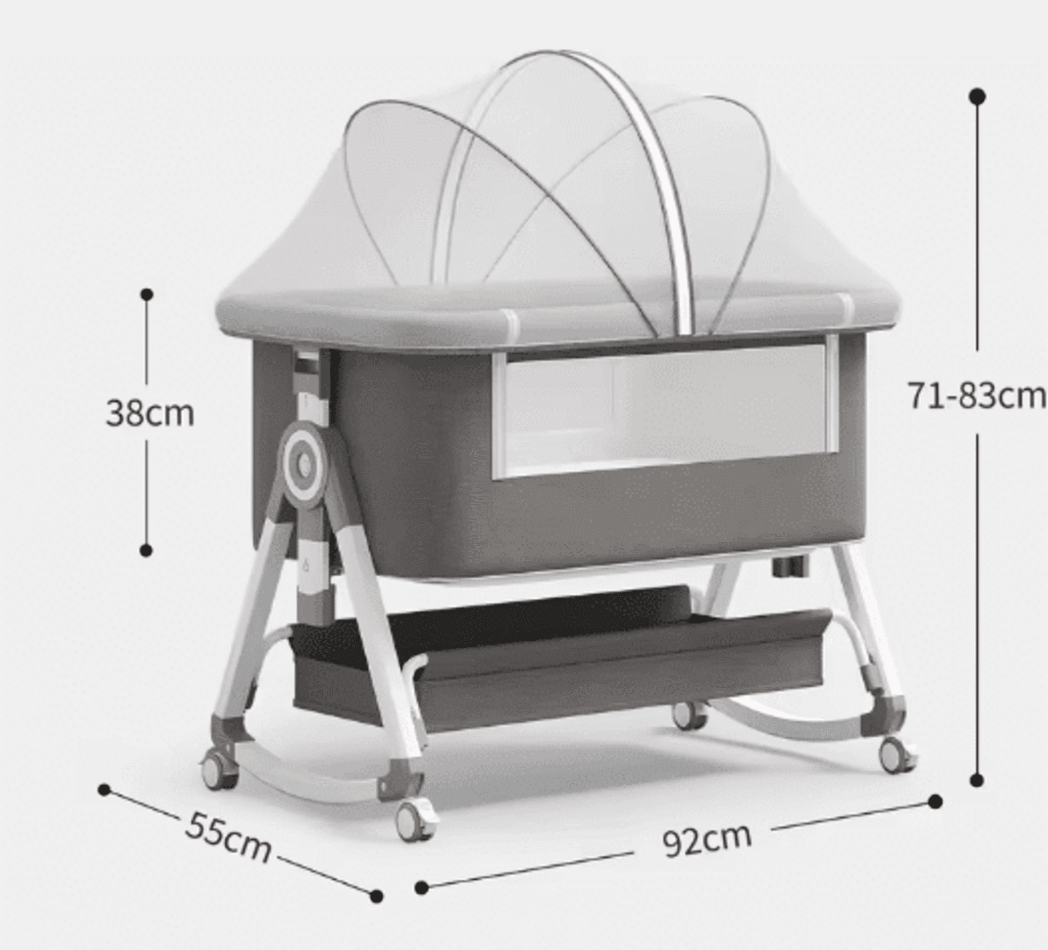 CUNA COLECHO ELEVABLE LIA - 4