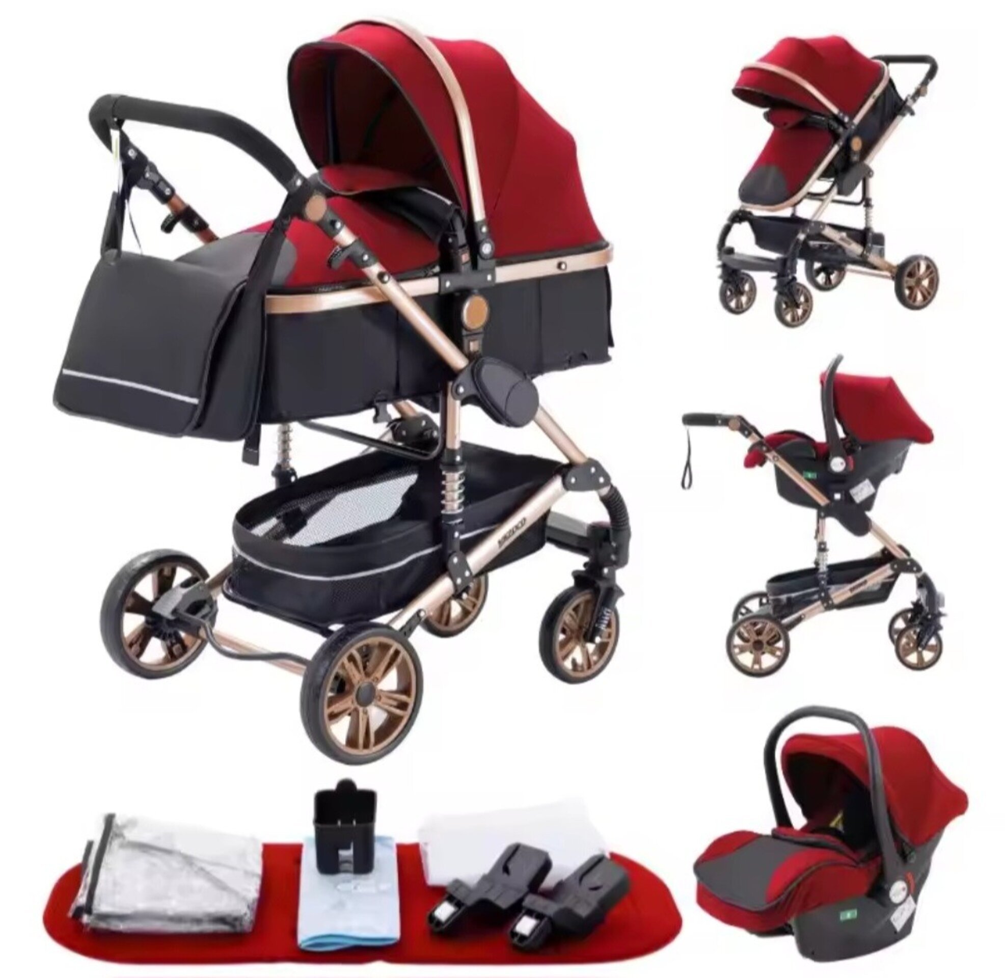PACK CARRITO + BAÑERA + MINICUNA - 6