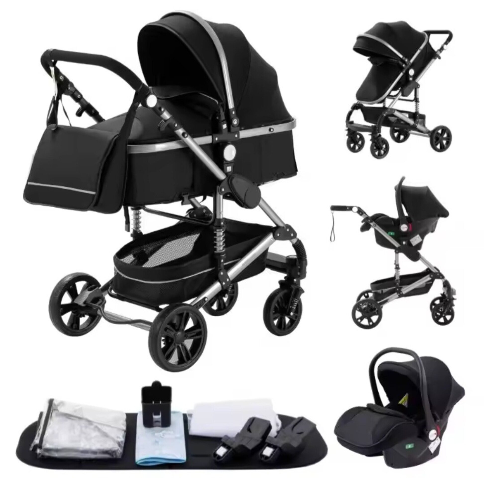 PACK CARRITO + BAÑERA + MINICUNA - 16