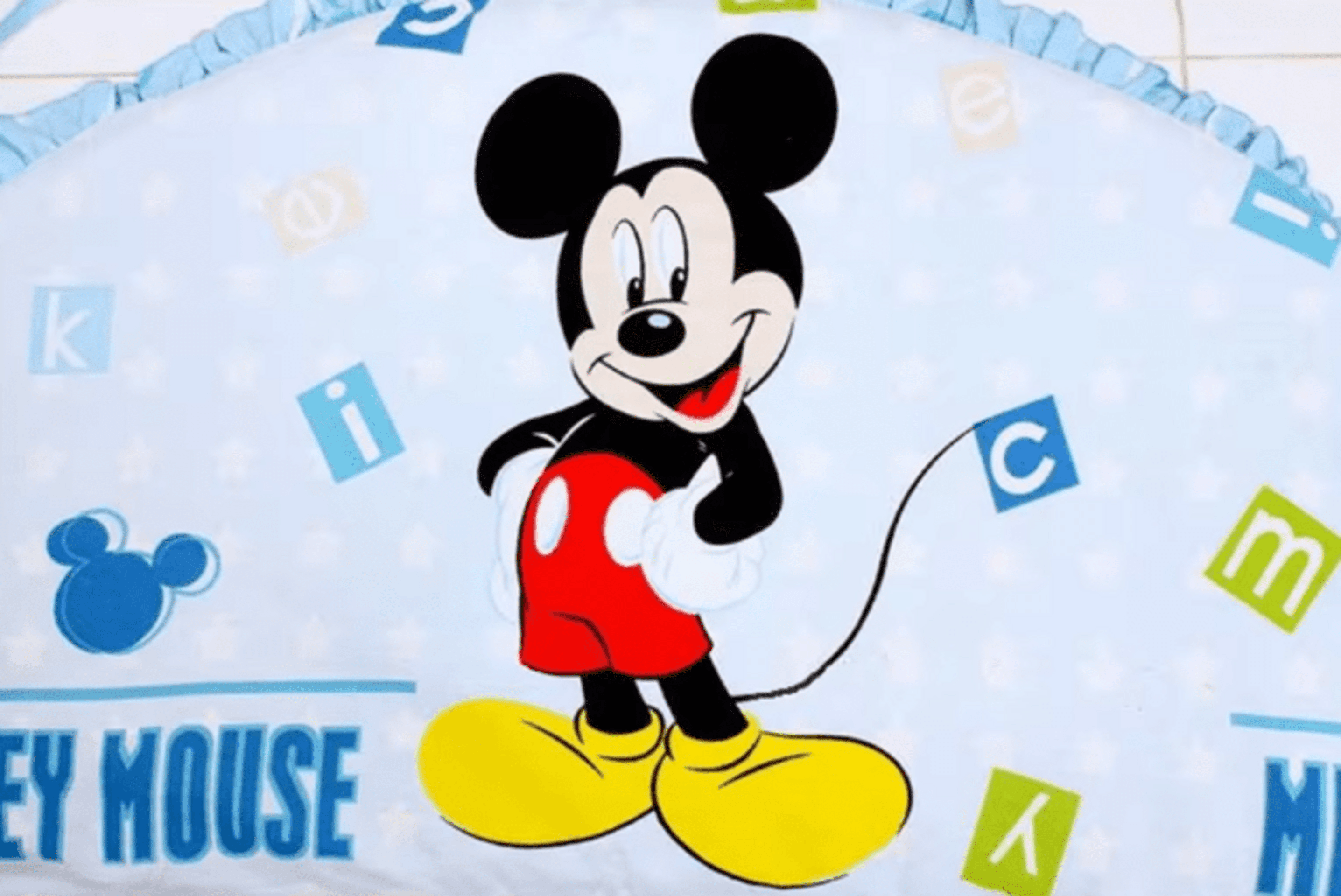 JUEGO TEXTIL MICKEY MOUSE CUNA Y MAXICUNA - 2