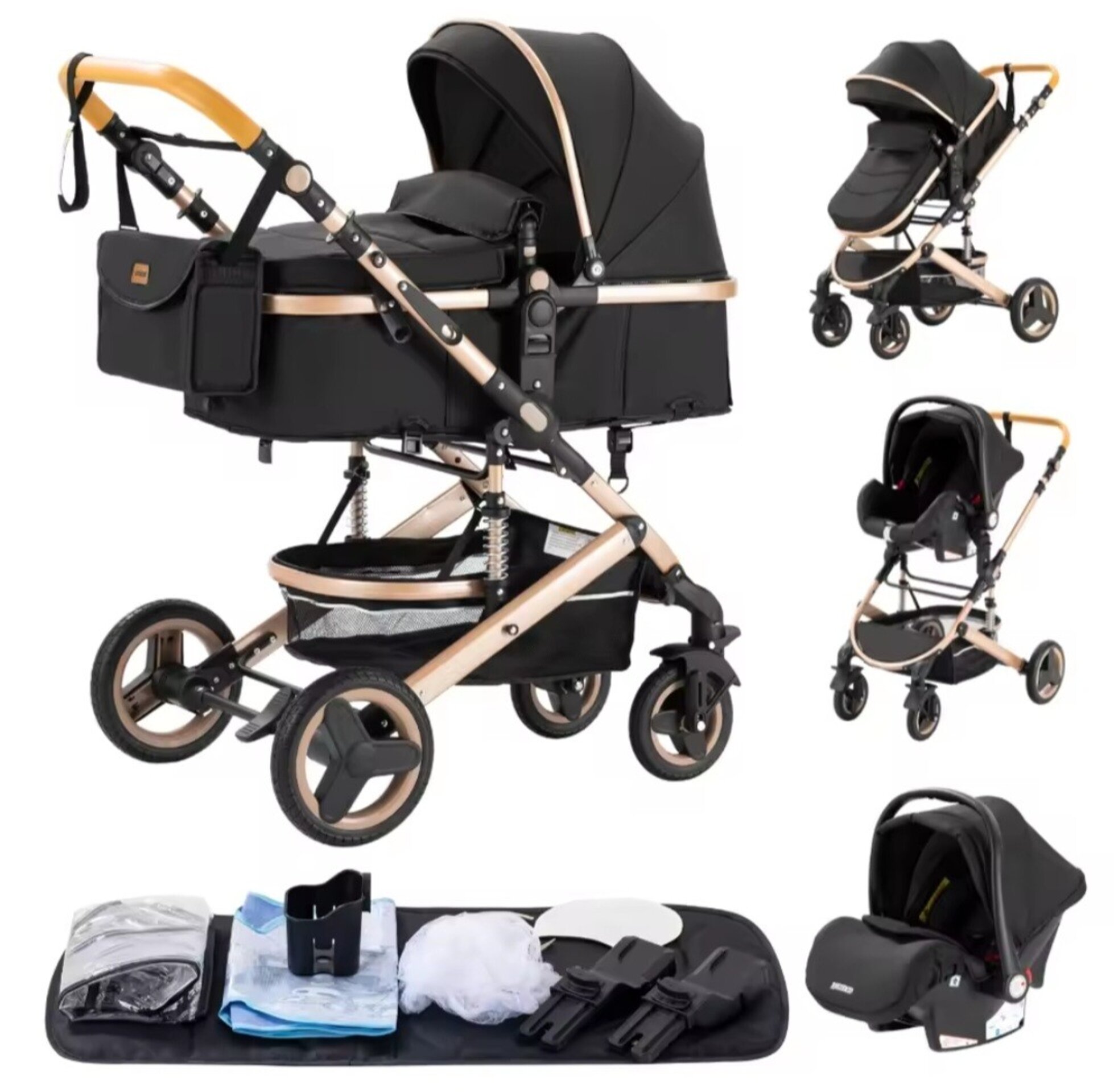 PACK CARRITO + BAÑERA + MINICUNA - 5