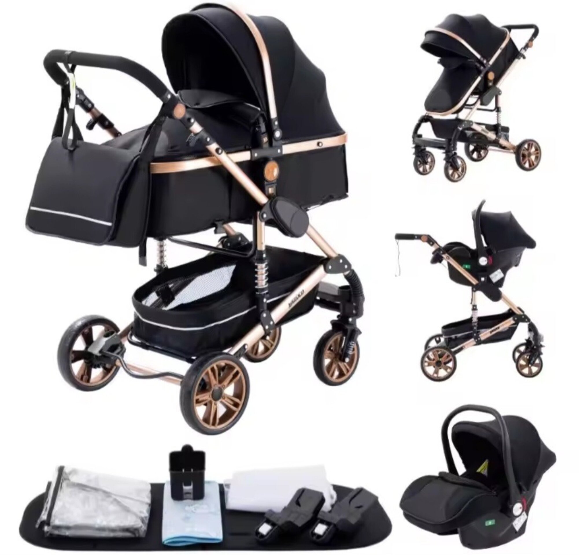 PACK CARRITO + BAÑERA + MINICUNA - 18