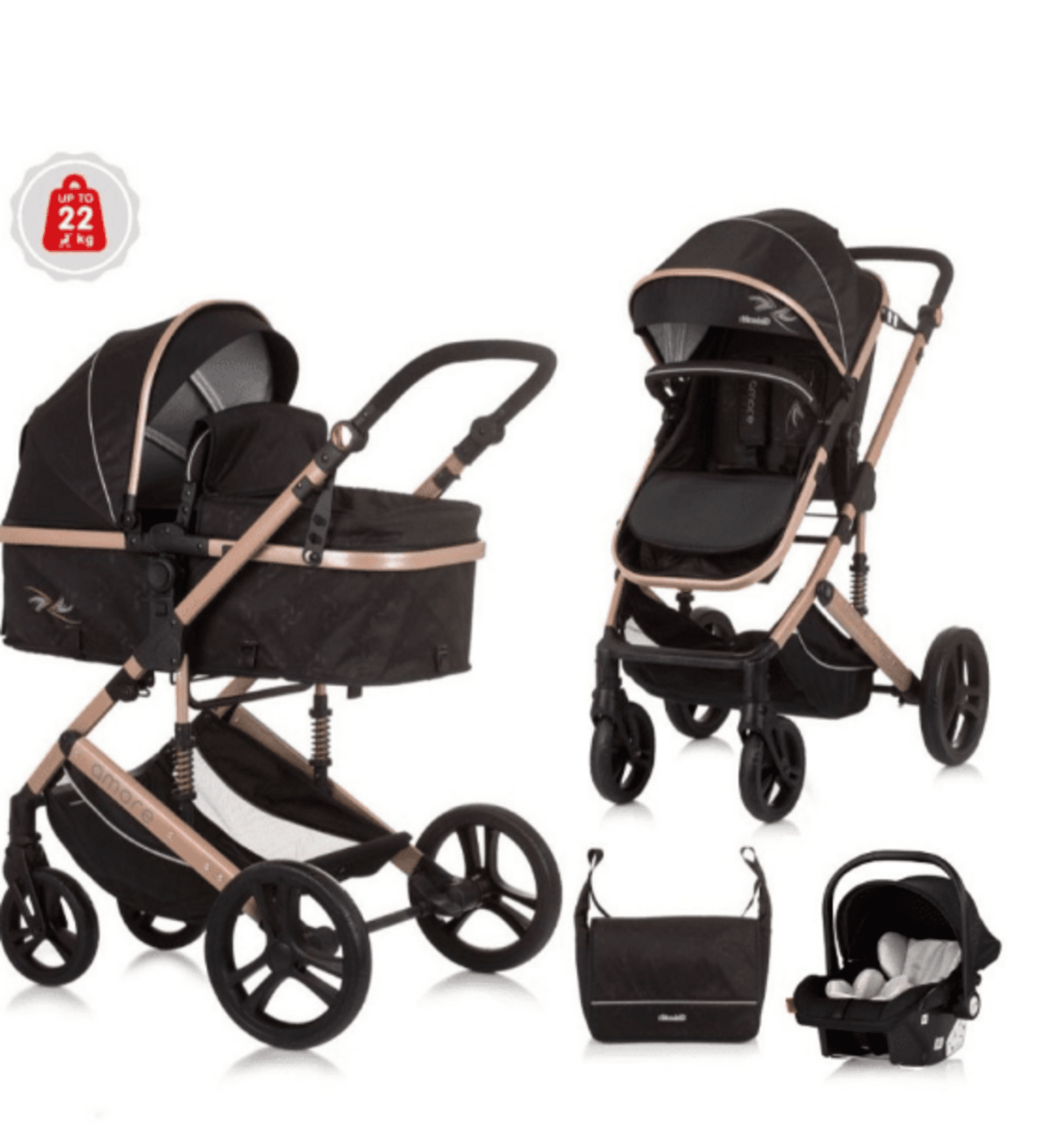 CARRITO 3 PIEZAS AMORE - 10