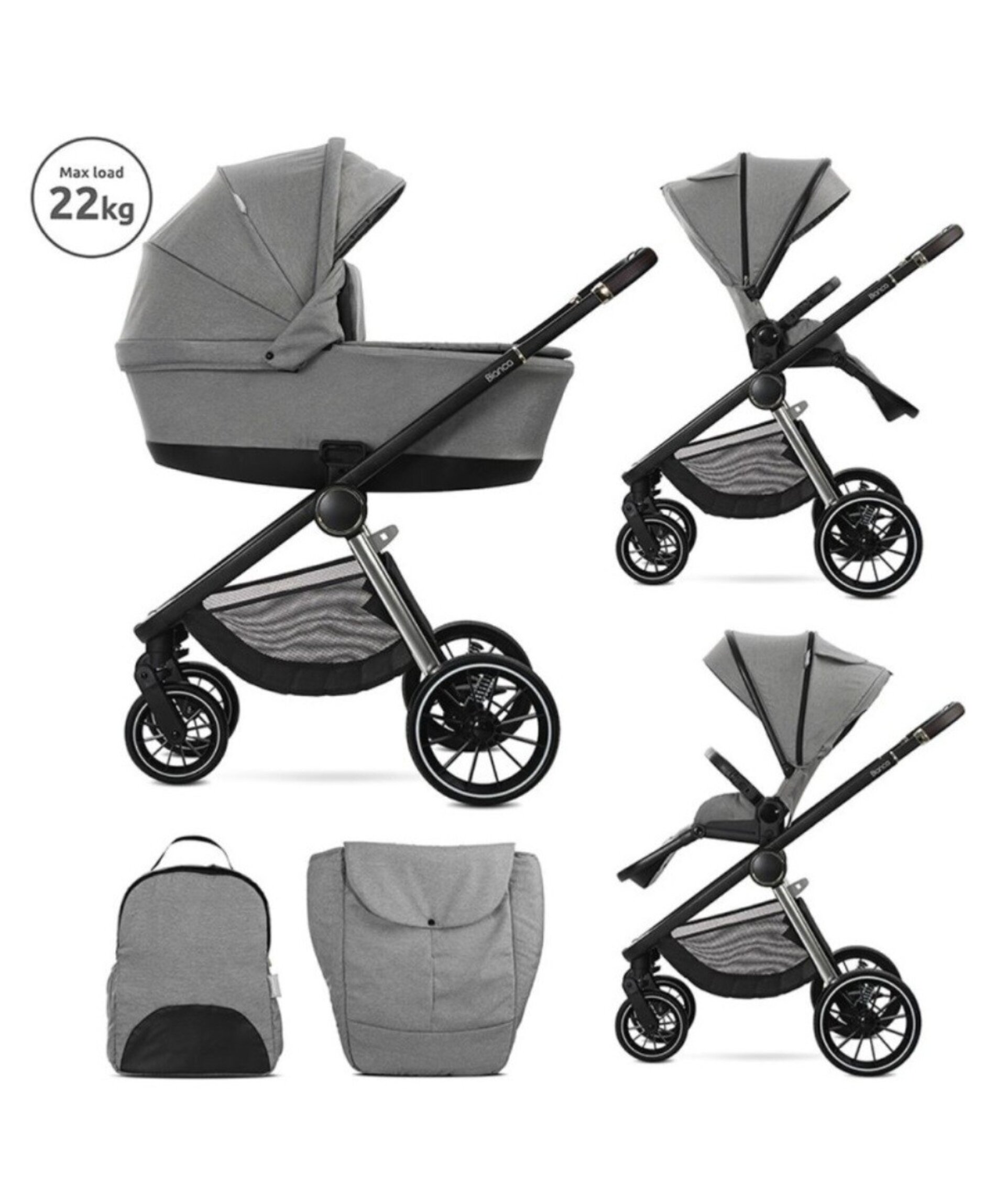 CARRITO 2 PIEZAS BIANCA - 10