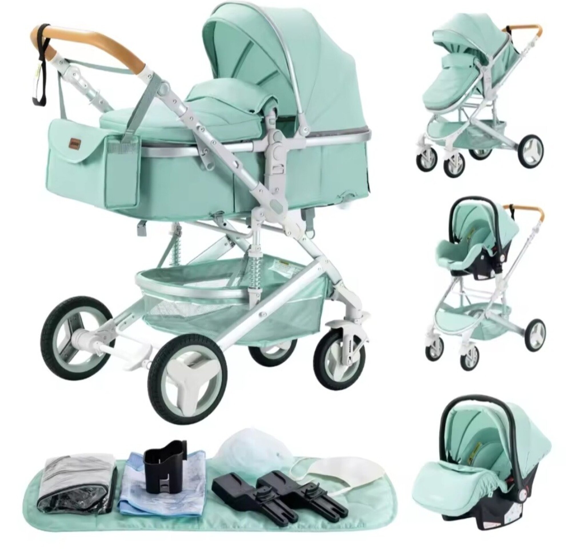 PACK CARRITO + BAÑERA + MINICUNA - 17