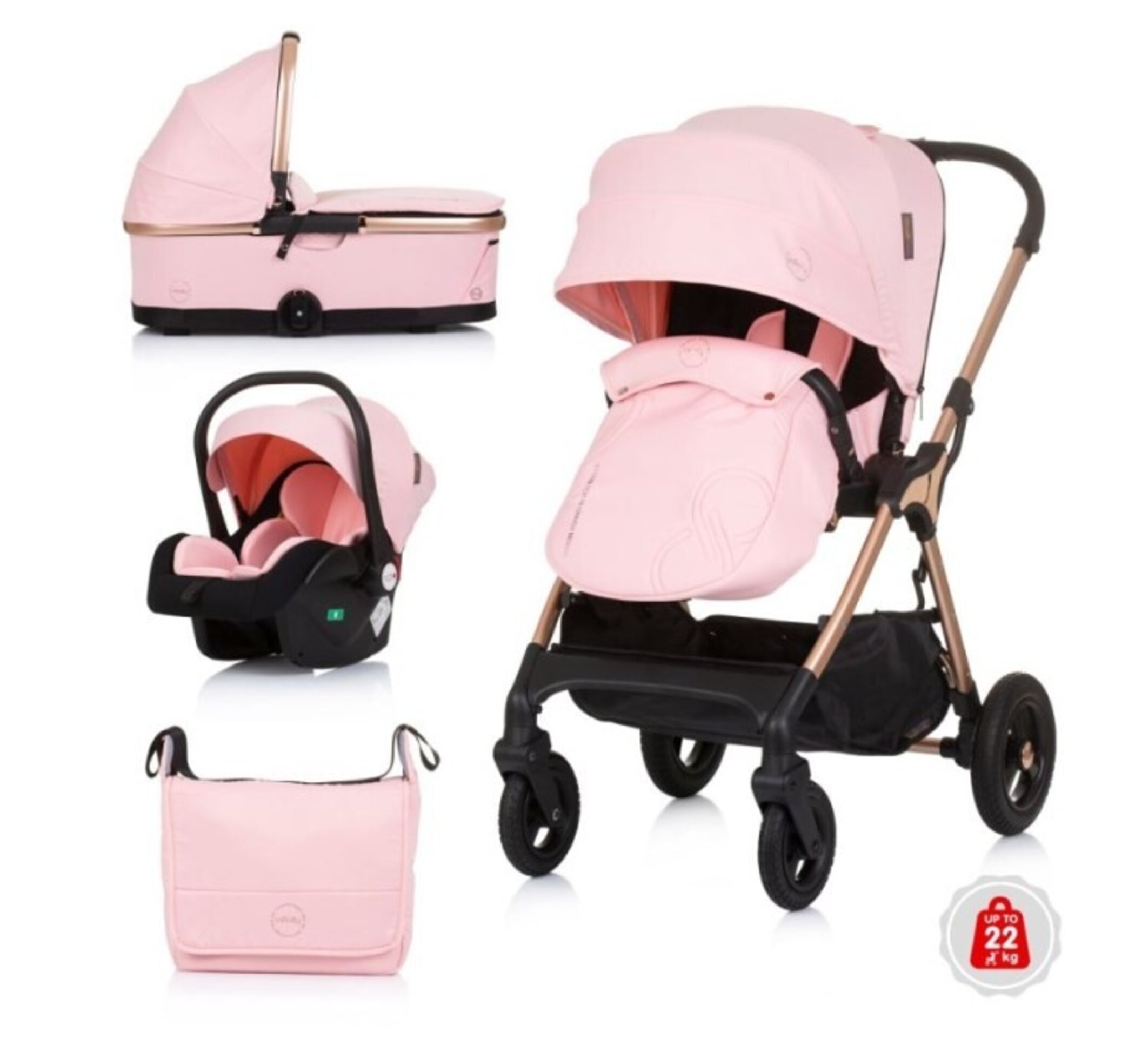 CARRITO 3 PIEZAS INFINITY - 1