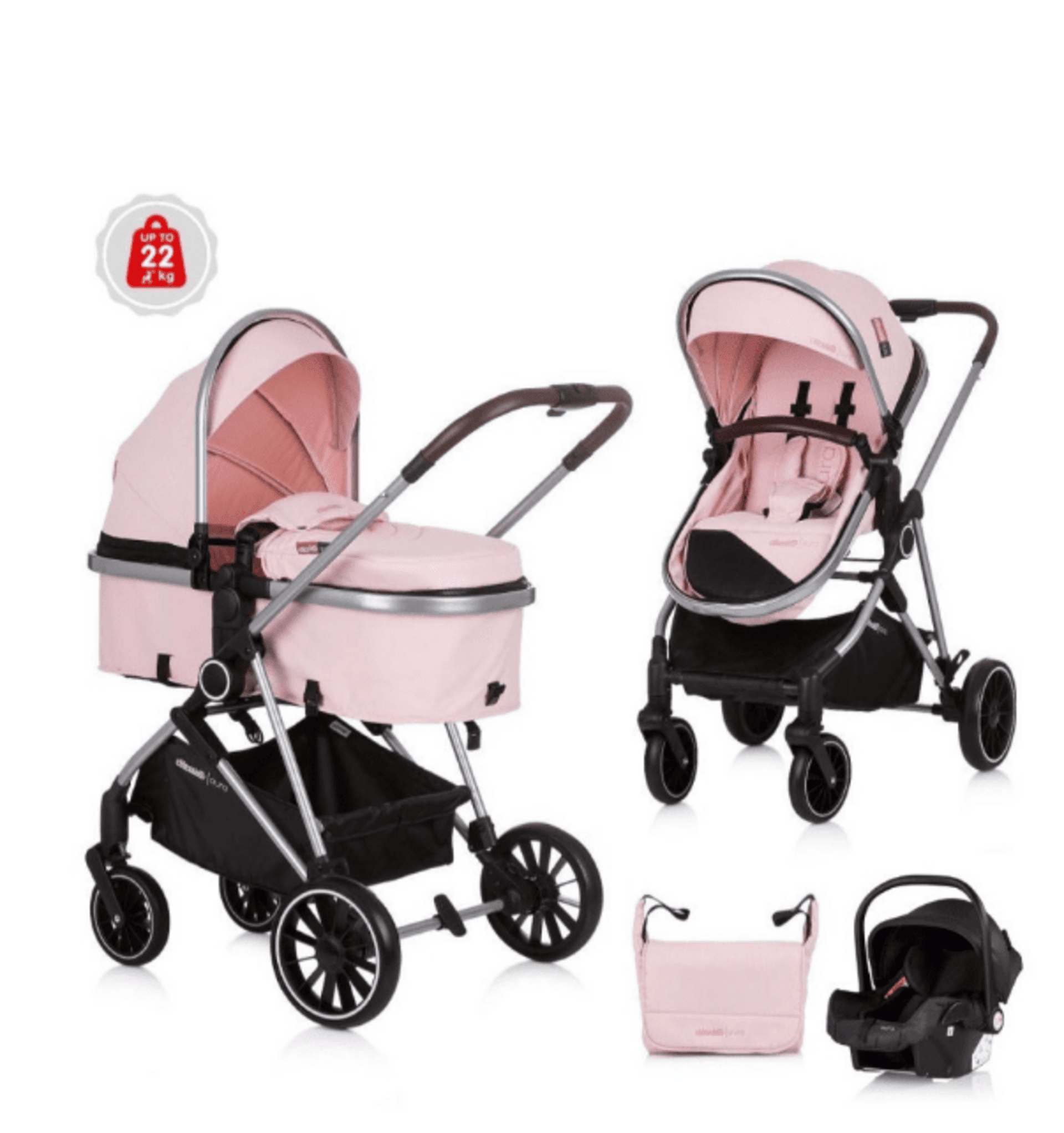 CARRITO 3 PIEZAS AURA - 5