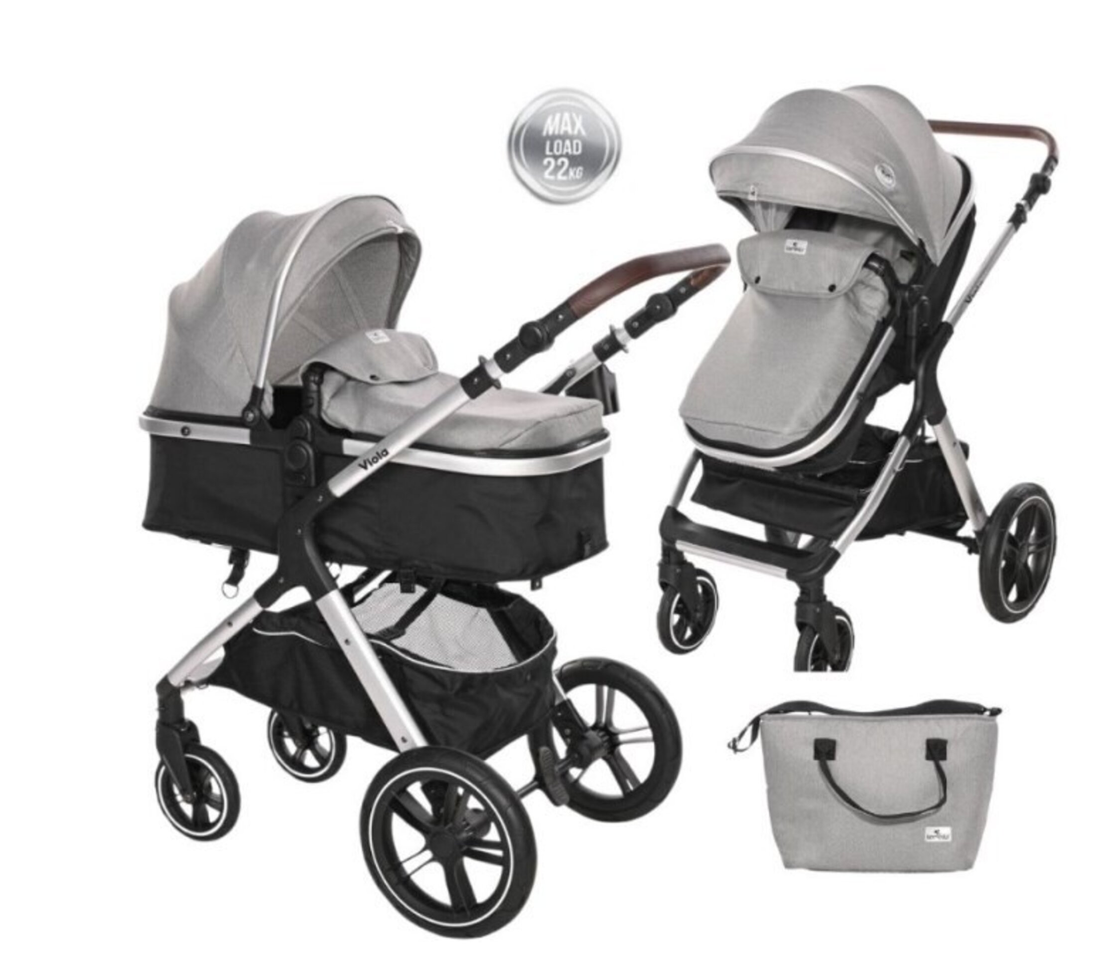 CARRITO 2 PIEZAS VIOLA - 4
