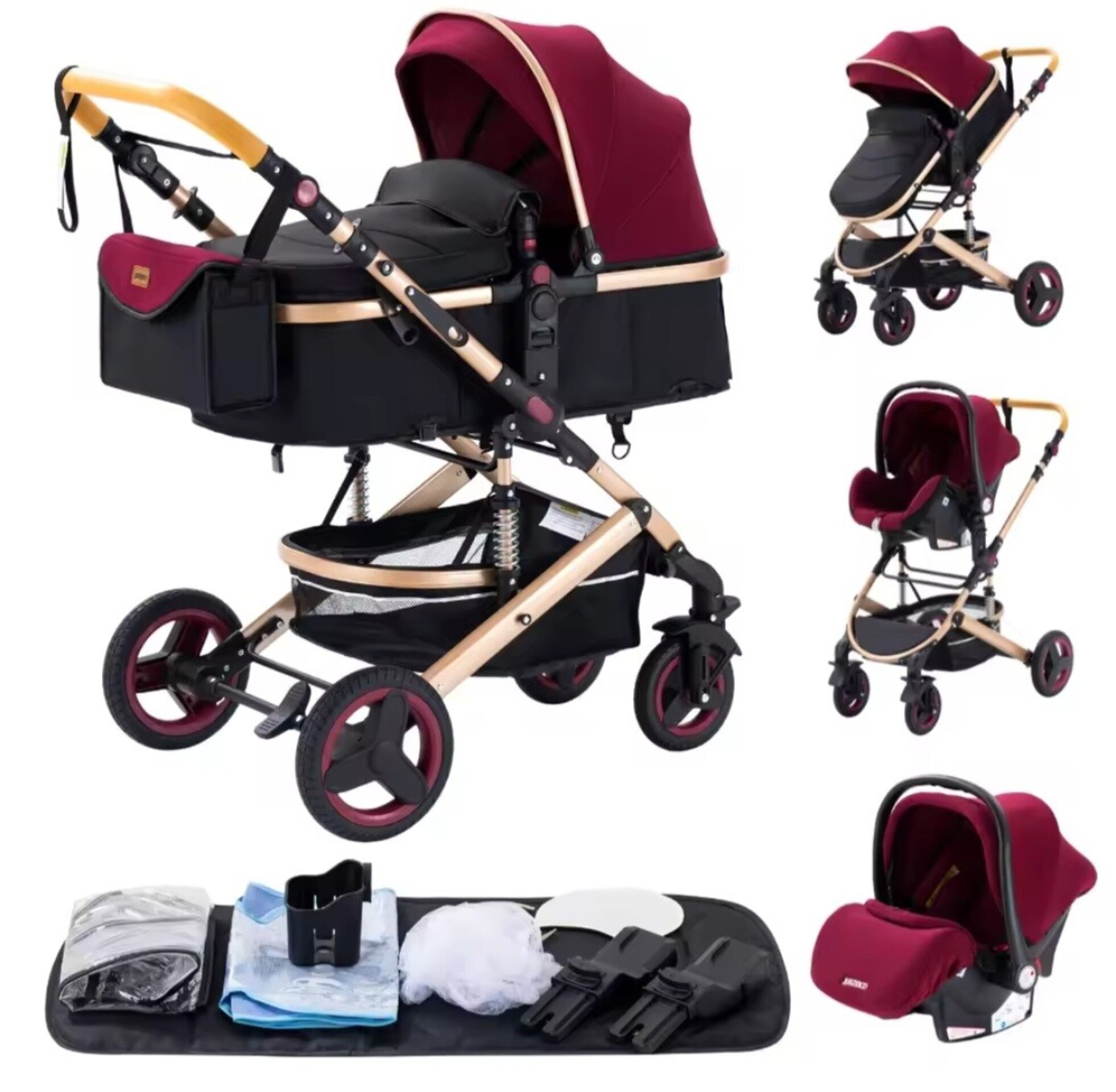 PACK CARRITO + BAÑERA + MINICUNA - 7