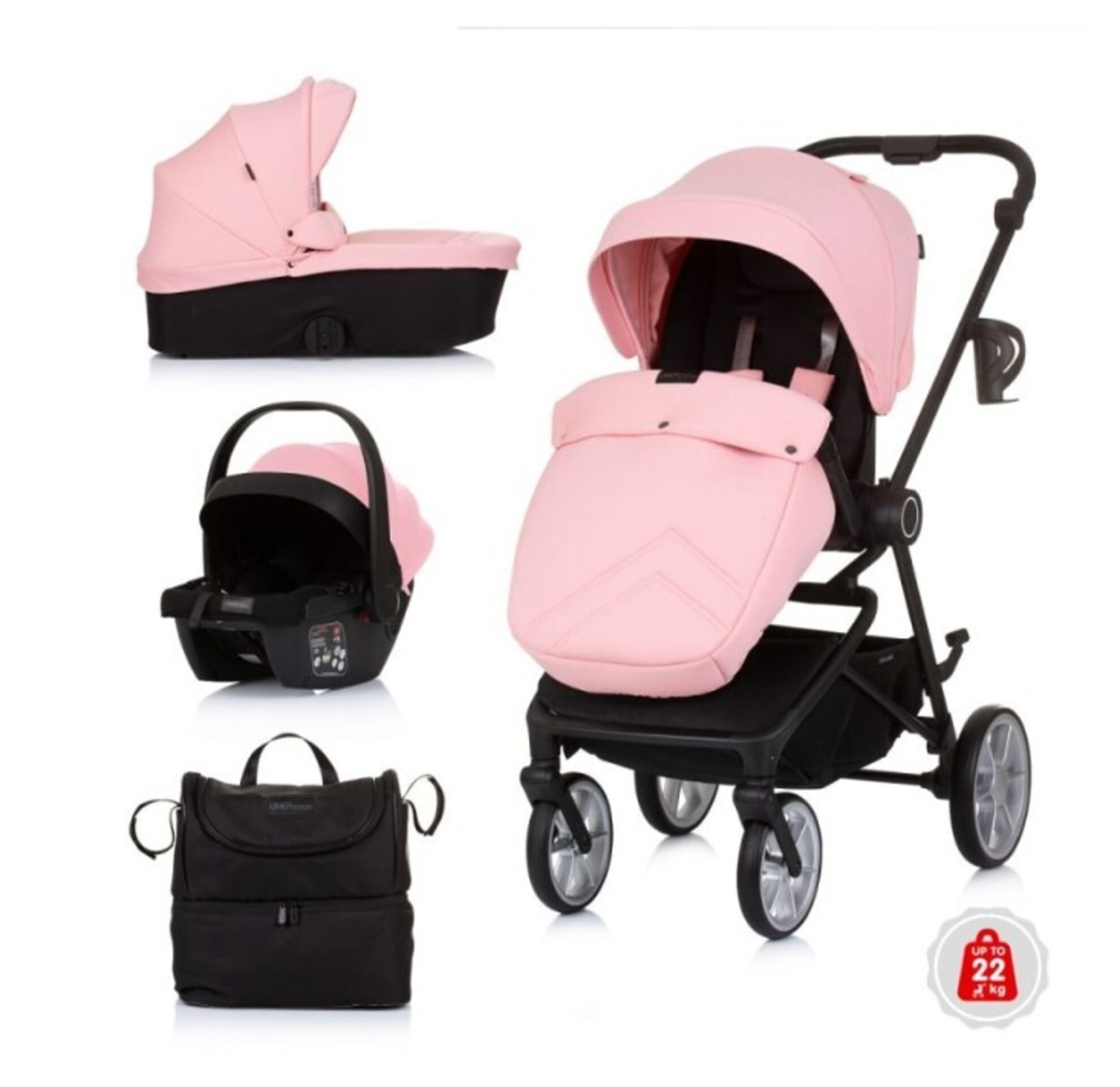 CARRITO 3 PIEZAS LINEA - 1