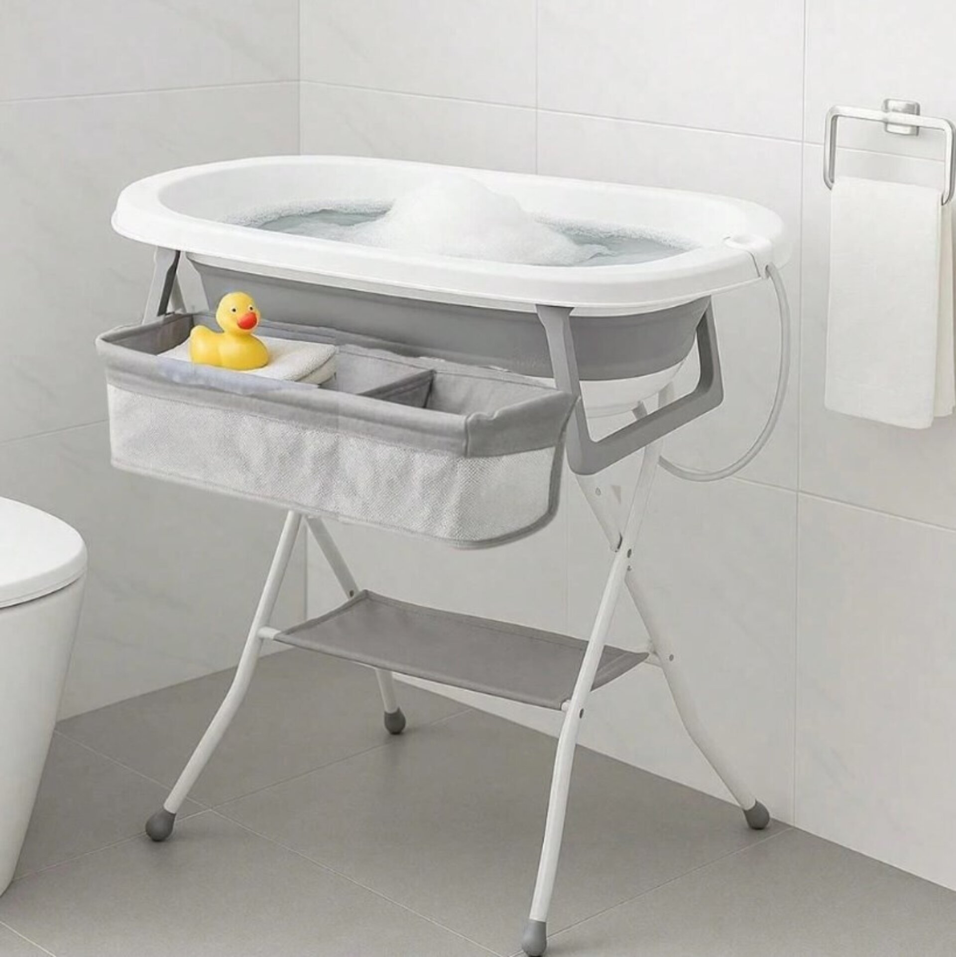 BAÑERA CON PATAS PLEGABLE - 1