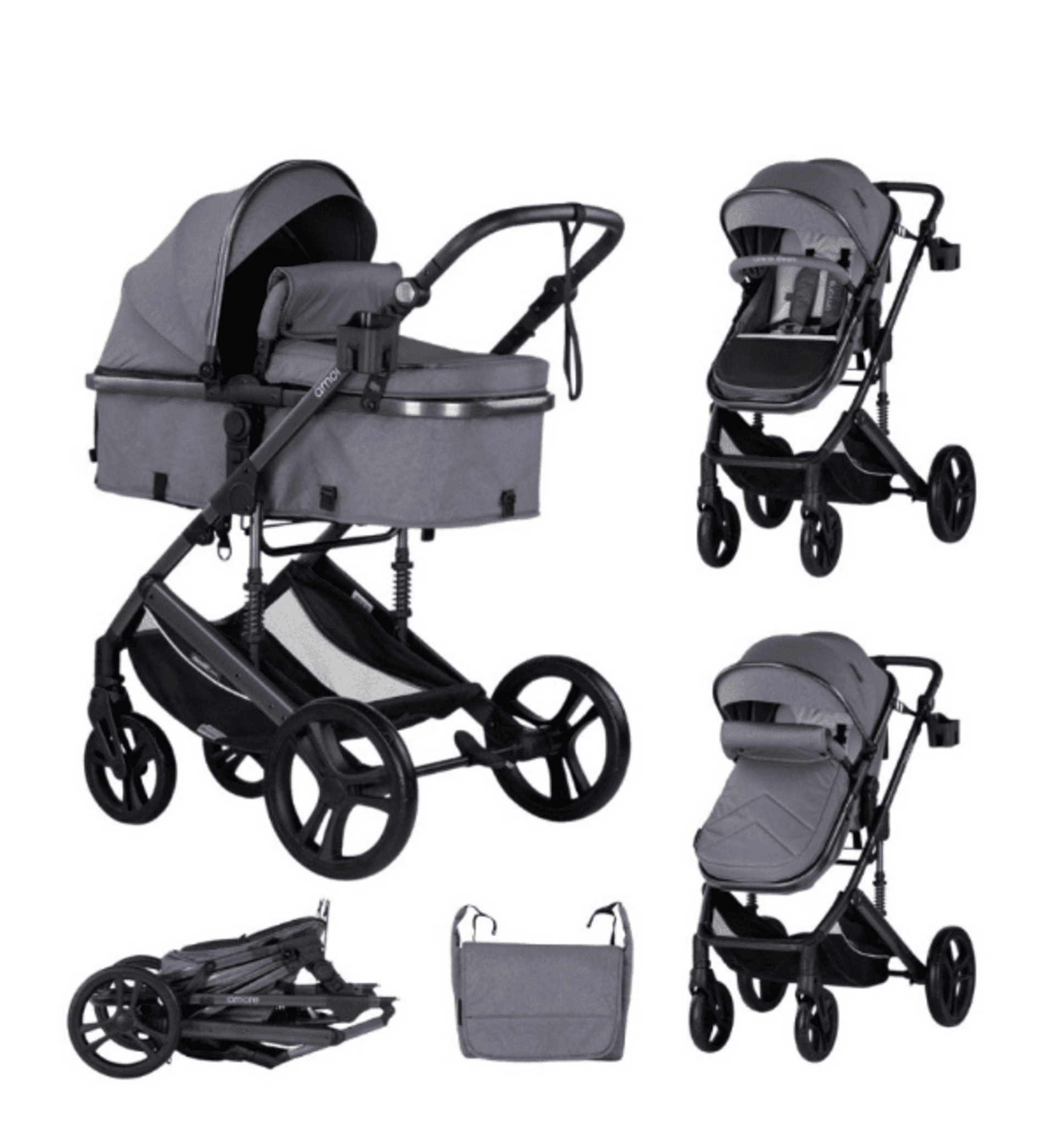 CARRITO 2 PIEZAS AMORE COLORES - 2