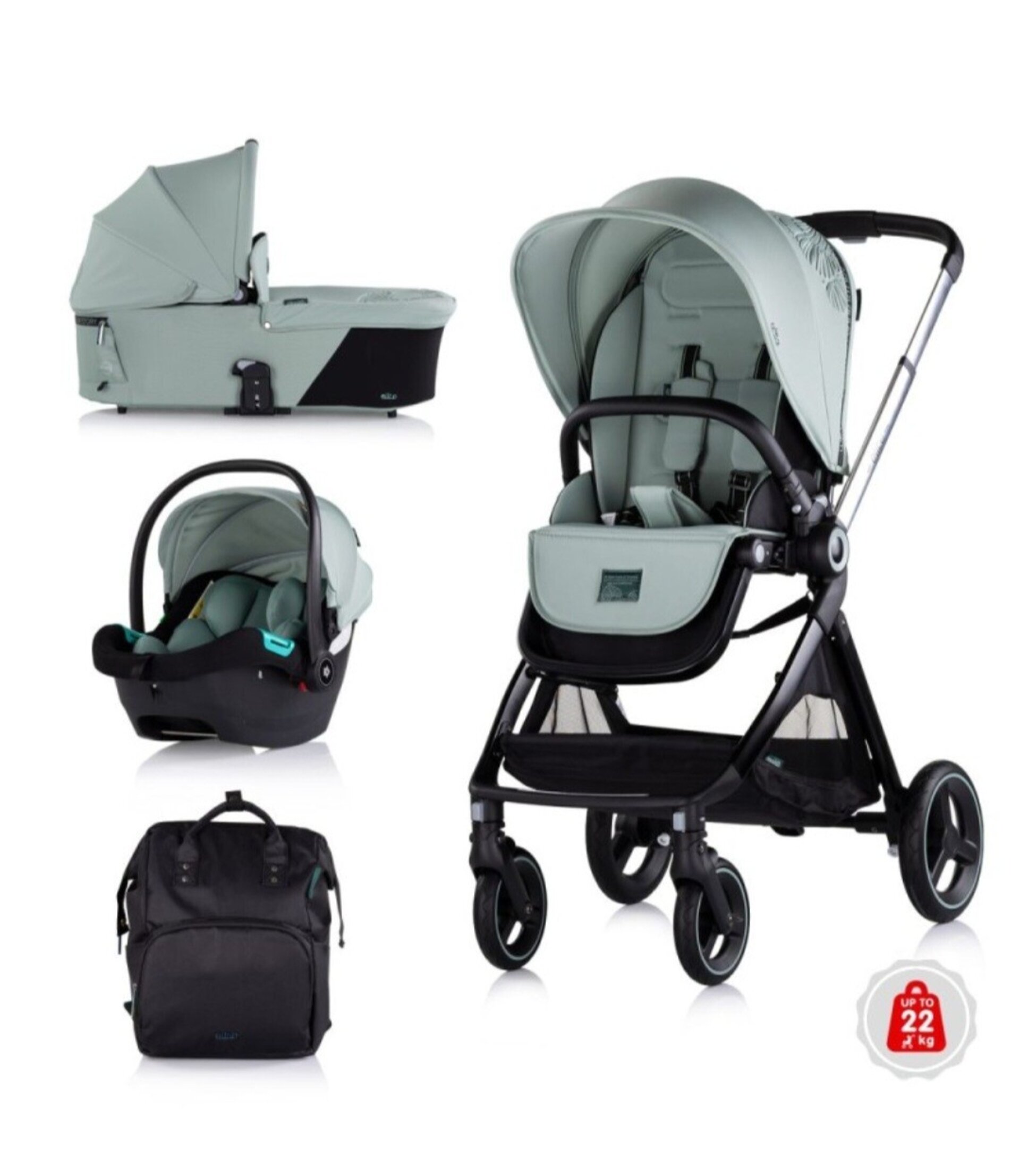 CARRITO 3 PIEZAS ELITE - 6