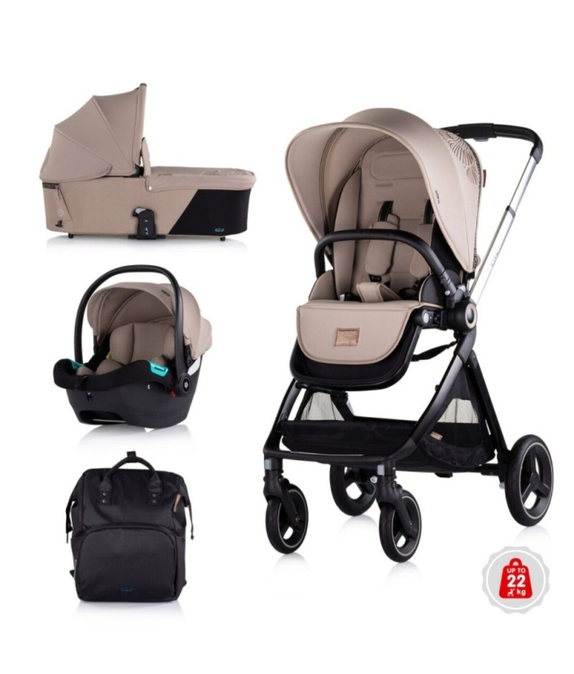 CARRITO 3 PIEZAS ELITE - 5