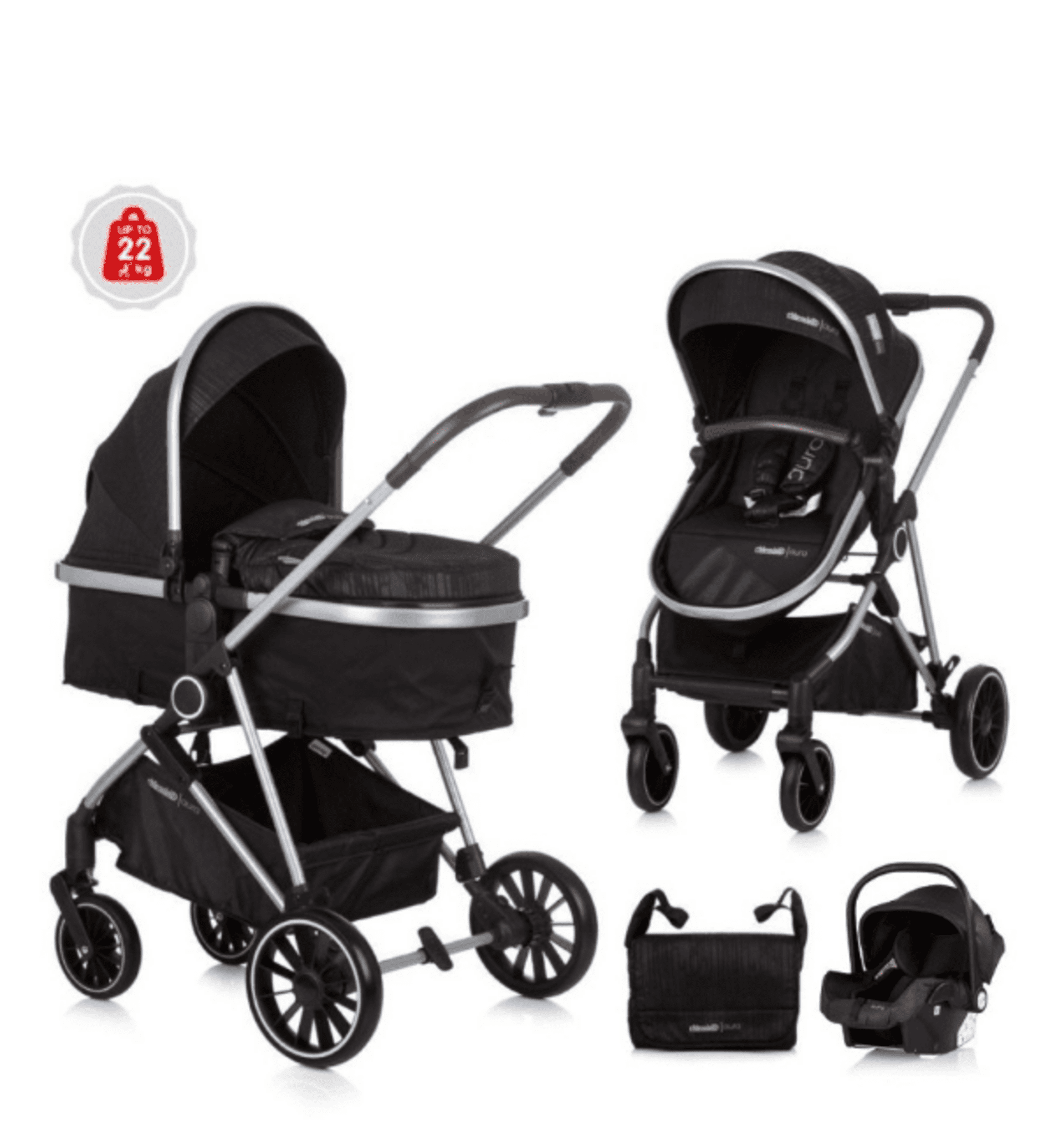 CARRITO 3 PIEZAS AURA - 4