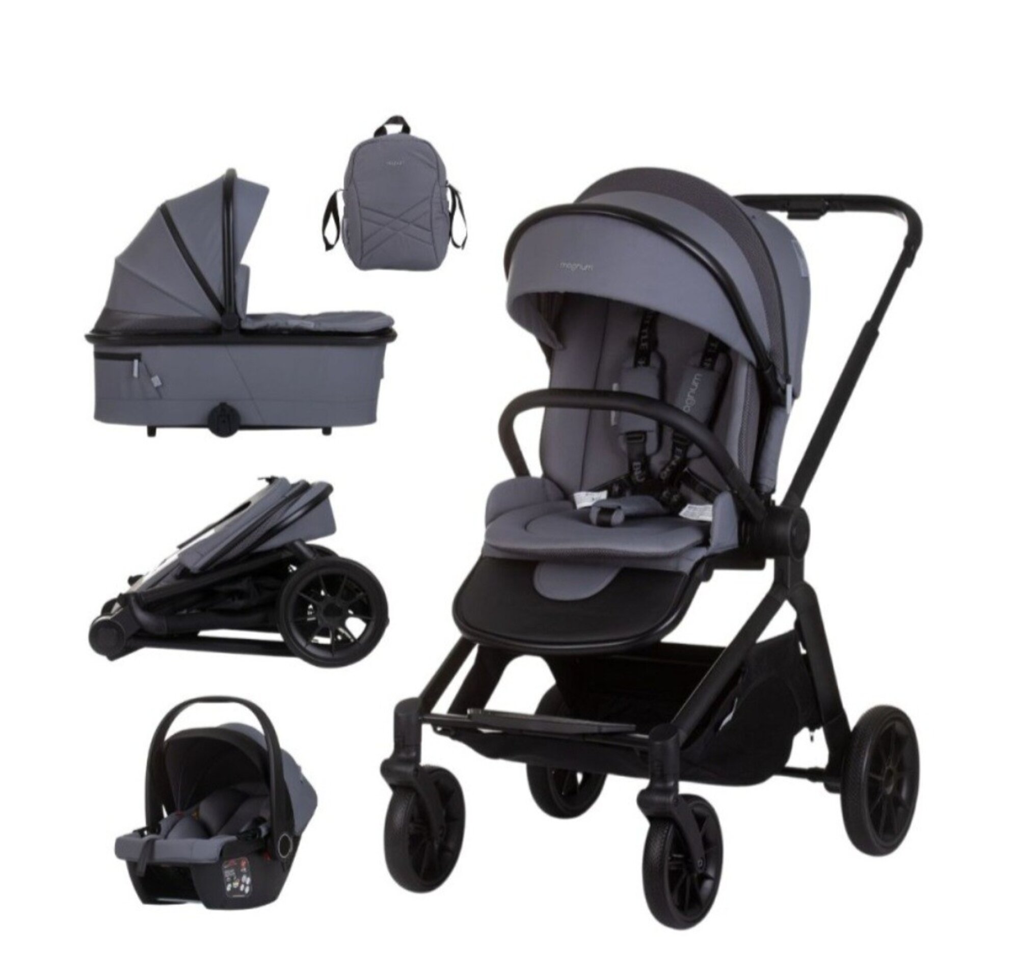 CARRITO 3 PIEZAS MAGNUM - 4