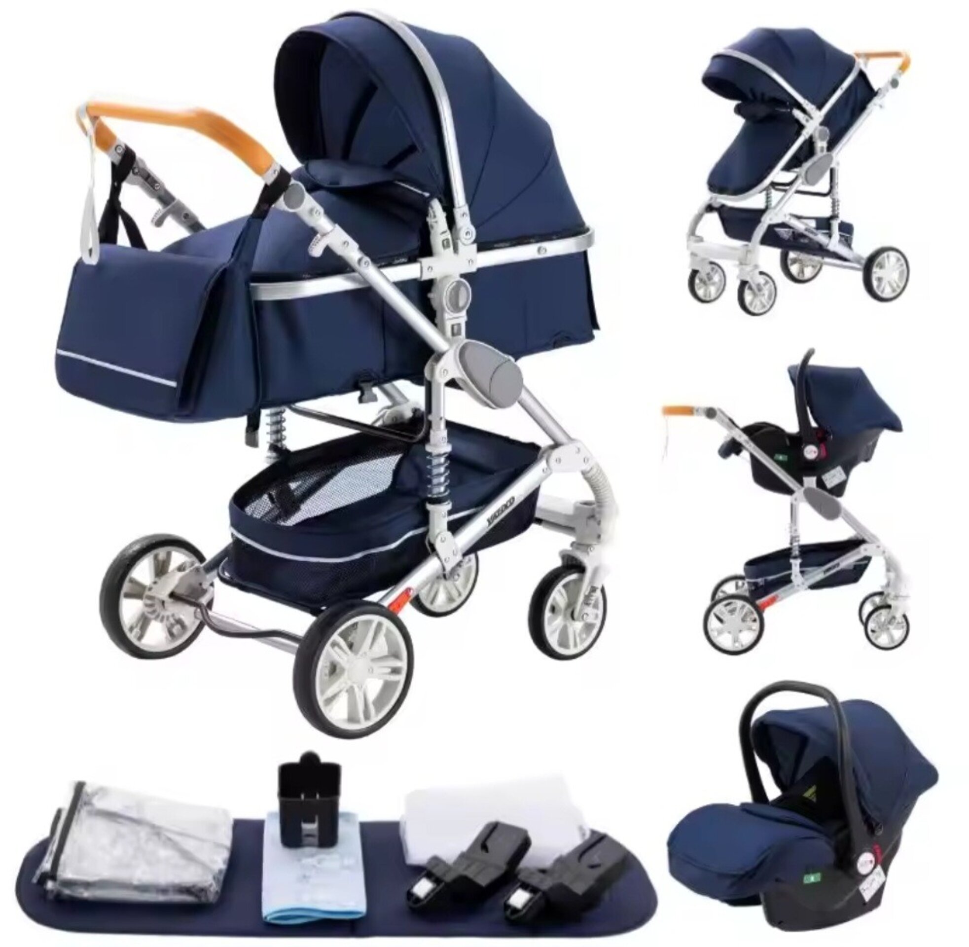 PACK CARRITO + BAÑERA + MINICUNA - 2